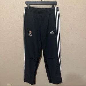 Adidas Men’s 2004 Real Madrid Three Stripes Black Track Pants